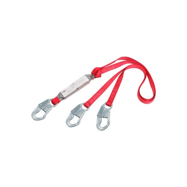 3M Dbi-Sala 3M Protecta PRO Shock Absorbing Lanyard, 6ft L, 130-310 Cap Lbs 1342001 - main
